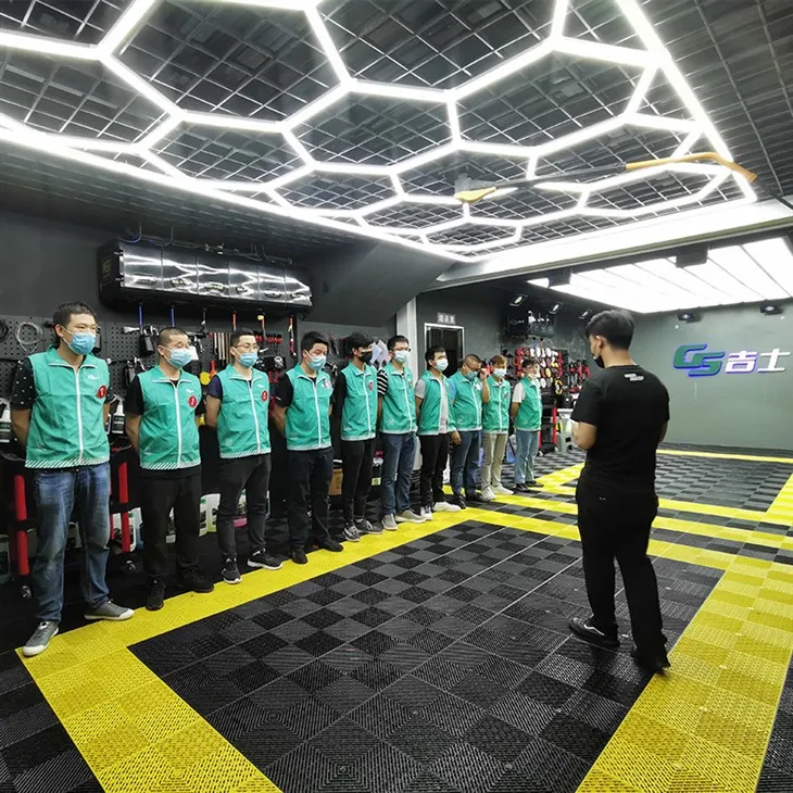 2 car detailing hexagon lights-(4) 2 car detailing hexagon lights-(4)