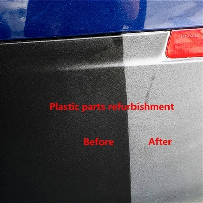 How to deal with the whitening of automobile plastic parts